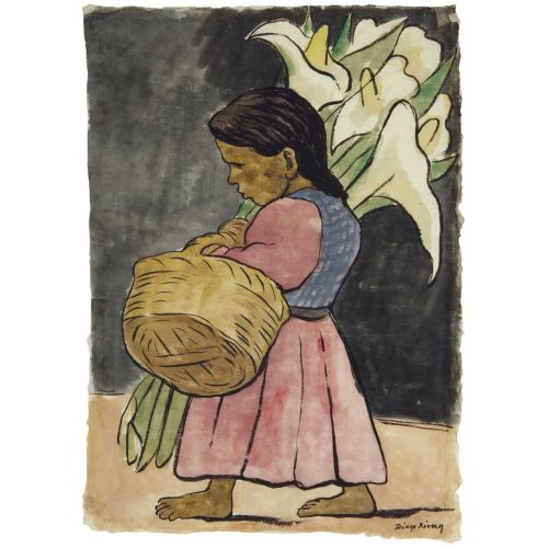 Diego Rivera, Alcatraces İle Nina