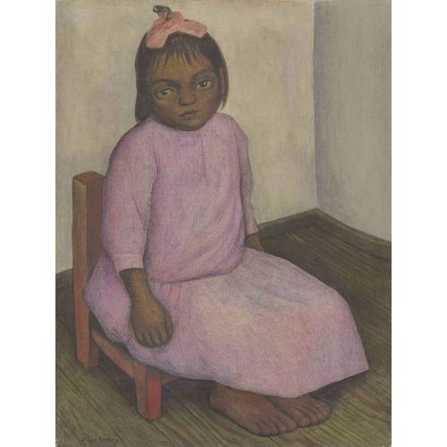 Diego Rivera, Pembe Elbiseli Kız Diego Rivera, Pembe Elbiseli Kız