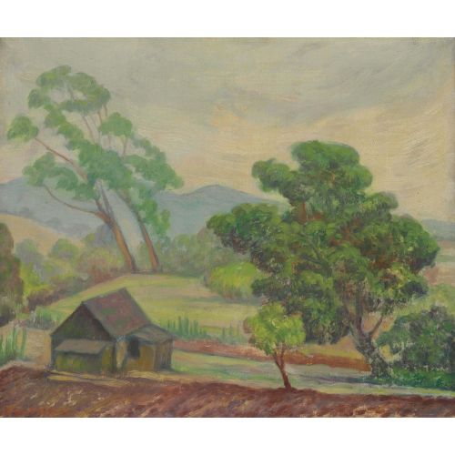 Diego Rivera, Bir Ev İle Manzara