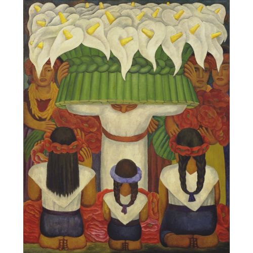 Diego Rivera, Flower Festival, Feast Of Santa Anita Realism Diego Rivera, Flower Festival, Feast Of Santa Anita Realism Art Movements Diego Rivera, Flower Festival, Feast of Santa