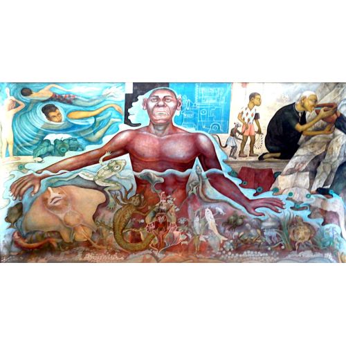 Diego Rivera, Afrika Irkını Simgeleyen Figür