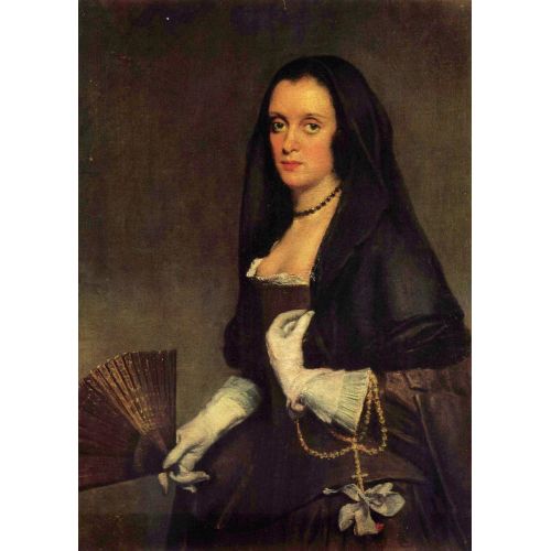 Diego Velazquez, The Lady With A Fan Diego Velazquez, The Lady With A Fan