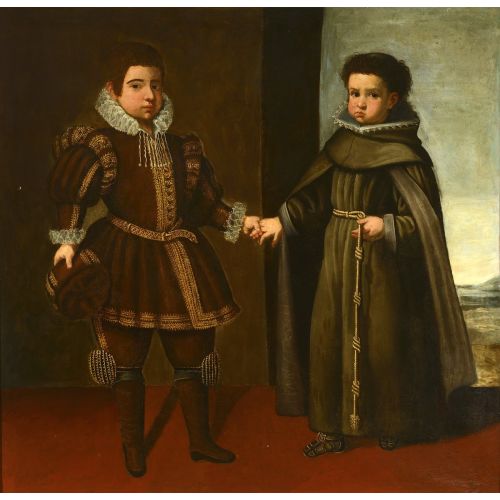 Diego Velazquez, Avusturya'dan Don Juan Ve Kardeşi Fray Alonso De Santo Tomas