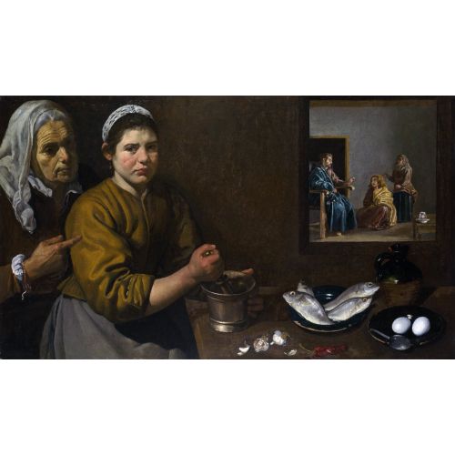Diego Velazquez, Christ In The House Of Mary And Martha Diego Velazquez, Christ In The House Of Mary And Martha