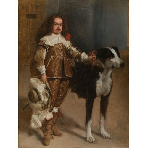 Diego Velazquez, Bir Köpek İle Bir Buffon Portresi