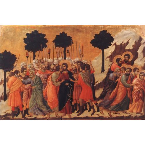 Duccio di Buoninsegna, İsa'nın İhanete Uğraması Duccio di Buoninsegna, İsa'nın İhanete Uğraması Gotik Sanat Akımları