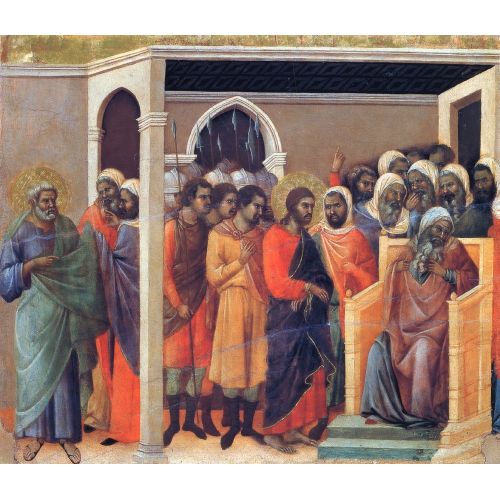 Duccio di Buoninsegna, İsa Kayafa'nın Önünde Duccio di Buoninsegna, İsa Kayafa'nın Önünde Gotik Sanat Akımları