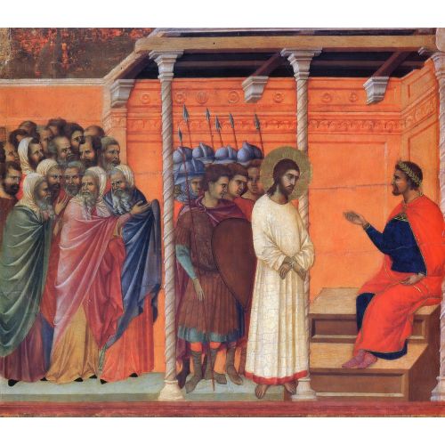 Duccio di Buoninsegna, İsa Pilatus'un Önünde Duccio di Buoninsegna, İsa Pilatus'un Önünde Gotik Sanat Akımları