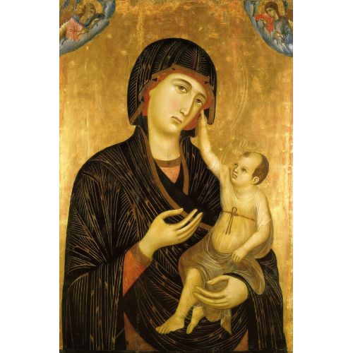 Duccio di Buoninsegna, Crevole Madonnası Duccio di Buoninsegna, Crevole Madonnası Gotik Sanat Akımları