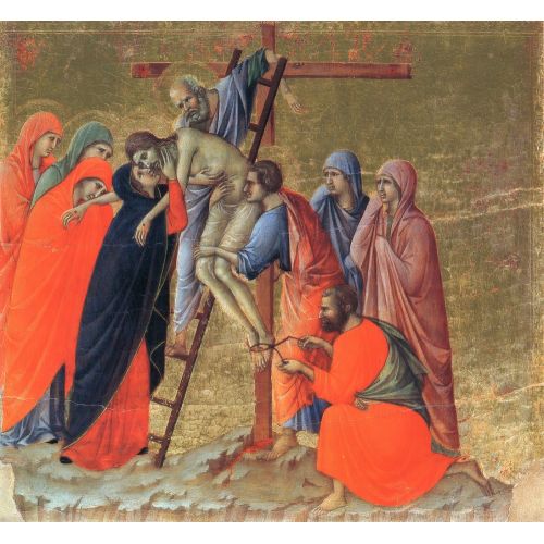 Duccio di Buoninsegna, Çarmıhtan İndiriliş Duccio di Buoninsegna, Çarmıhtan İndiriliş Gotik Sanat Akımları