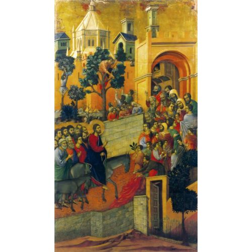 Duccio di Buoninsegna, Kudüs'e Giriş Duccio di Buoninsegna, Kudüs'e Giriş Gotik Sanat Akımları