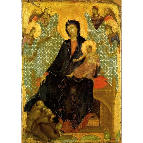 Duccio di Buoninsegna, Fransisken Madonnası Duccio di Buoninsegna, Fransisken Madonnası Gotik Sanat Akımları