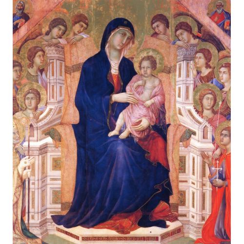 Duccio di Buoninsegna, Tahtta Meryem Ana ve Çocuk Duccio di Buoninsegna, Tahtta Meryem Ana ve Çocuk Gotik Sanat Akımları