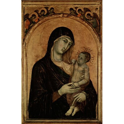 Duccio di Buoninsegna, Meryem Ana, Çocuk ve Altı Melek Duccio di Buoninsegna, Meryem Ana, Çocuk ve Altı Melek Gotik Sanat Akımları