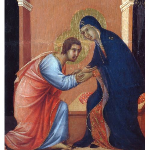 Duccio di Buoninsegna, Havarilerin Meryem'in Yanına Gelişi Duccio di Buoninsegna, Havarilerin Meryem'in Yanına Gelişi Gotik Sanat Akımları