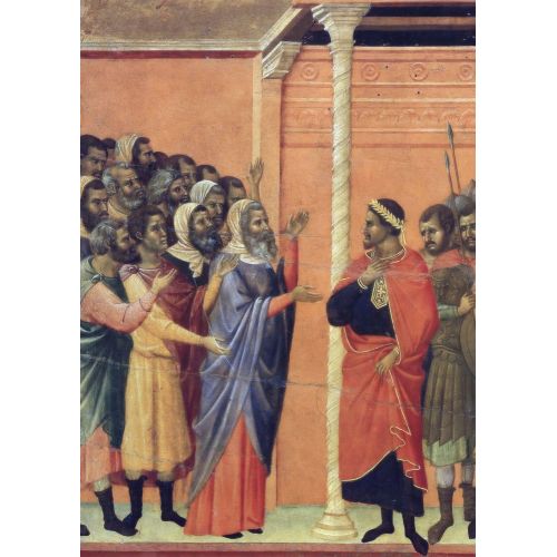 Duccio di Buoninsegna, Başkâhinler Pilatus'un Önünde Duccio di Buoninsegna, Başkâhinler Pilatus'un Önünde Gotik Sanat Akımları