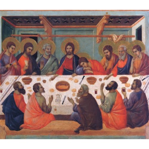Duccio di Buoninsegna, Son Akşam Yemeği Duccio di Buoninsegna, Son Akşam Yemeği Gotik Sanat Akımları