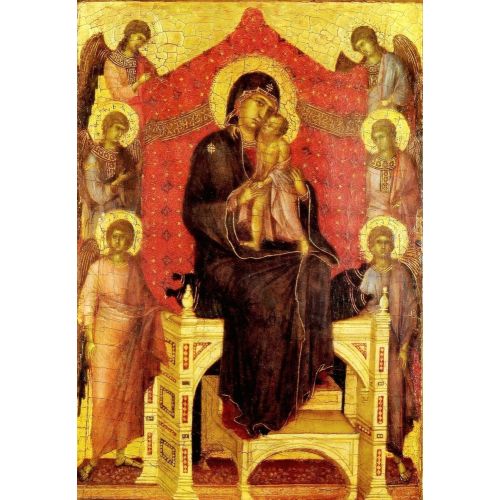 Duccio di Buoninsegna, Meleklerle Madonna ve Çocuk Duccio di Buoninsegna, Meleklerle Madonna ve Çocuk Gotik Sanat Akımları