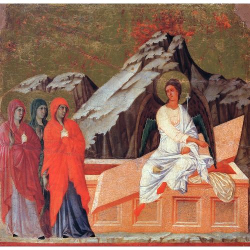 Duccio di Buoninsegna, Mezardaki Üç Meryem Duccio di Buoninsegna, Mezardaki Üç Meryem Gotik Sanat Akımları