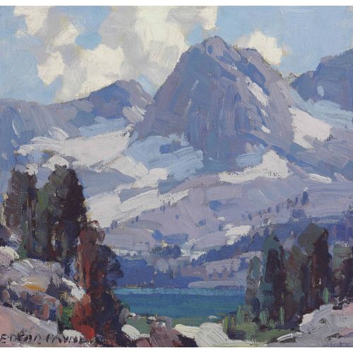 High Sierra Mountain Scene, Edgar Alwin Payne