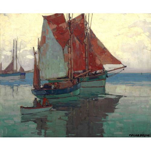 Calm Sea, Edgar Alwin Payne