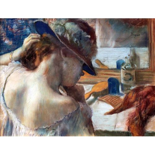Ayna Anagoria Önünde, Edgar Degas
