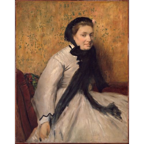 Edgar Degas Portrait Of A Woman In Gray Impressionism Art Movements Edgar Degas Portrait Of A Woman In GraySubject of the work: