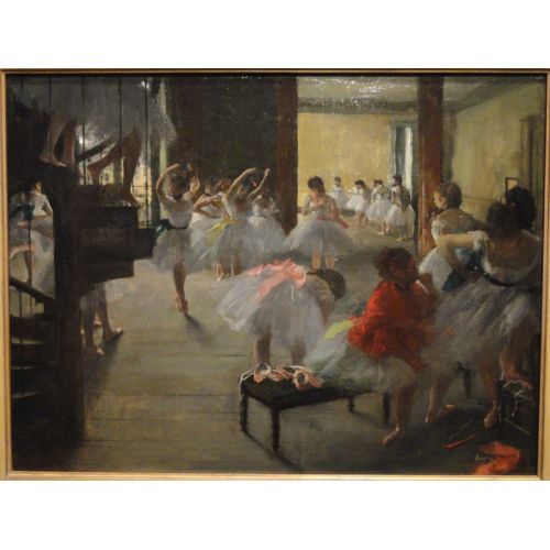 Edgar Degas Dans Sınıfı Empresyonizm Sanat Akımları Edgar Degas Dans SınıfıÇalışmanın konusu: Dans Sınıfı, bir