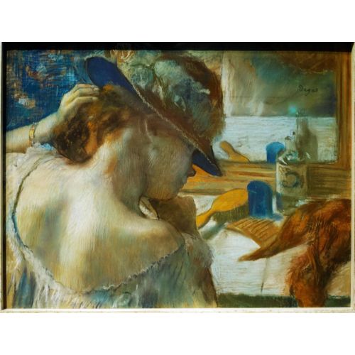 Edgar Degas, Aynanın Önünde
