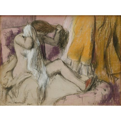 Edgar Degas, After The Bath III