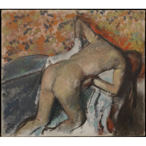 Edgar Degas, After The Bath Woman Drying Herself