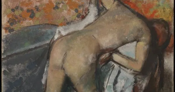Edgar Degas After The Bath Woman Drying Herself | Arthipo
