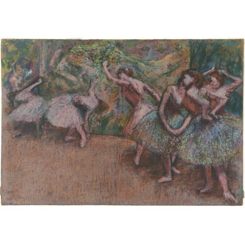 Edgar Degas, Bale Sahne Çizim