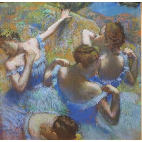 Edgar Degas Blue Dancers Impressionism Art Movements Edgar Degas Blue DancersThe subject of this work is a group of dancers