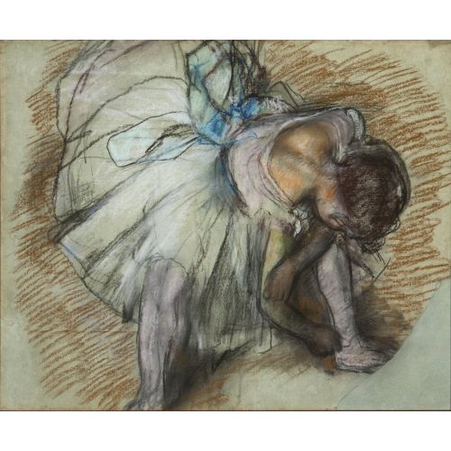 Edgar Degas, Ayakkabısını Ayarlayan Dansçı Google Kültür Enstitüsü