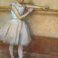 Edgar Degas Danseuse A La Barre | Arthipo