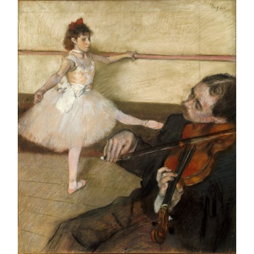 Dance Lesson, Edgar Degas
