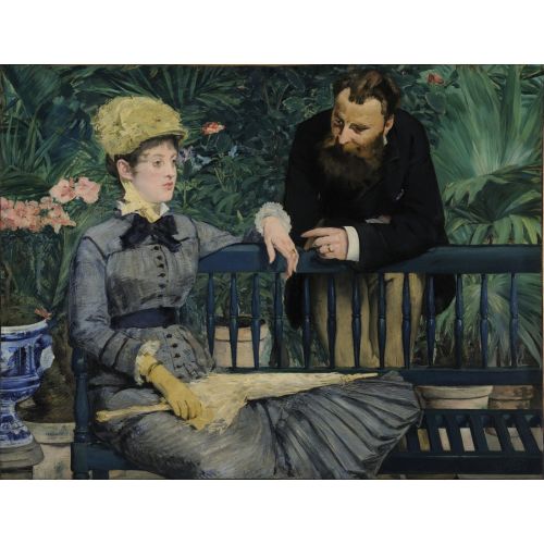 Edouard Manet, In The Conservatory Edouard Manet, In The Conservatory