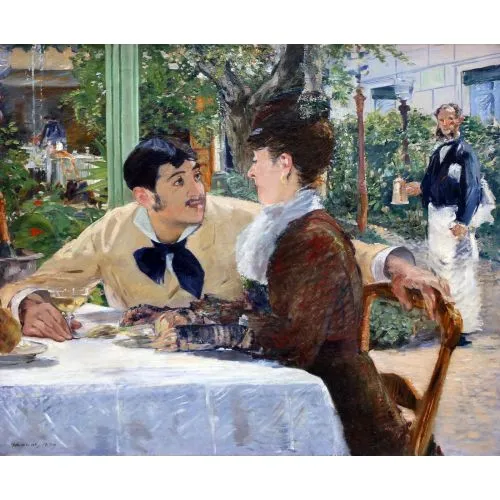 Edouard Manet Music At The Father Lathuille Impressionism Art Movements Édouard Manets Music At The Father LathuilleMusic At