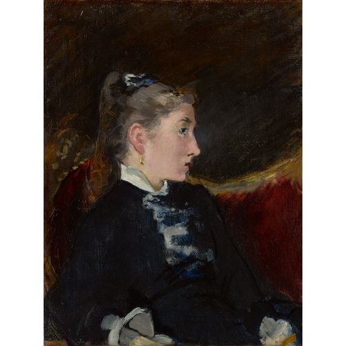 Edouard Manet, Girl Profile Edouard Manet, Girl Profile