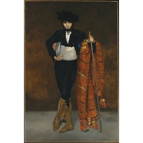 Edouard Manet Majo Kostümü İçinde Genç Adam Empresyonizm Sanat Akımları Edouard Manet: Bir Majo Kostümünde Genç AdamBu
