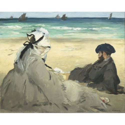 Edouard Manet, On The Beach