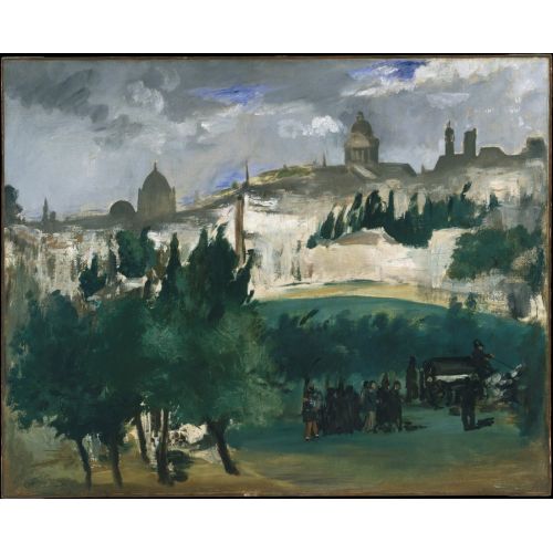 Edouard Manet, Cenaze Edouard Manet, Cenaze