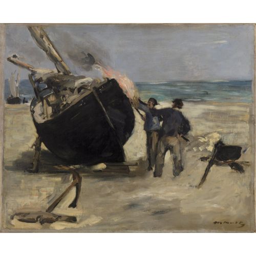 Edouard Manet, Tarring The Boat