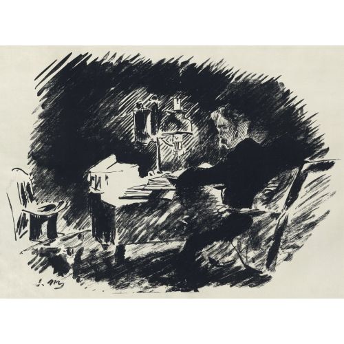 Edouard Manet, Illustration For Edgar Allan Poe Edouard Manet, Illustration For Edgar Allan Poe