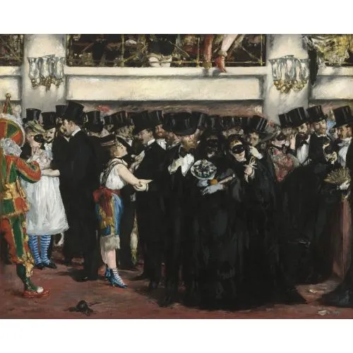 Edouard Manet Maskeli Balo Opera Empresyonizm Edouard Manet Maskeli Balo Opera Empresyonizm Sanat Akımları Edouard Manet Opera Maskeli BaloEdouard Manetin Opera Maskeli