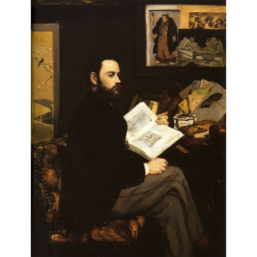 Edouard Manet, Portrait Of Emile Zola Edouard Manet, Portrait Of Emile Zola