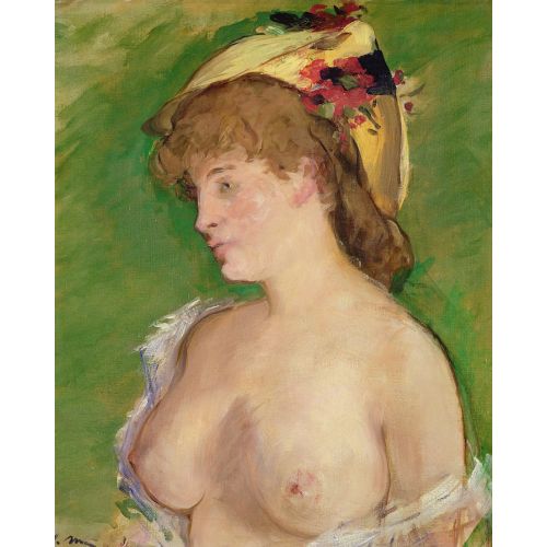 Edouard Manet, Çıplak Sarışın Edouard Manet, Çıplak Sarışın