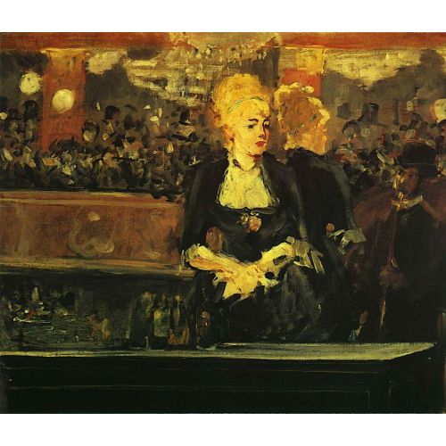 Edouard Manet, Study For The Bar At Les Folies Bergere Edouard Manet, Study For The Bar At Les Folies Bergere
