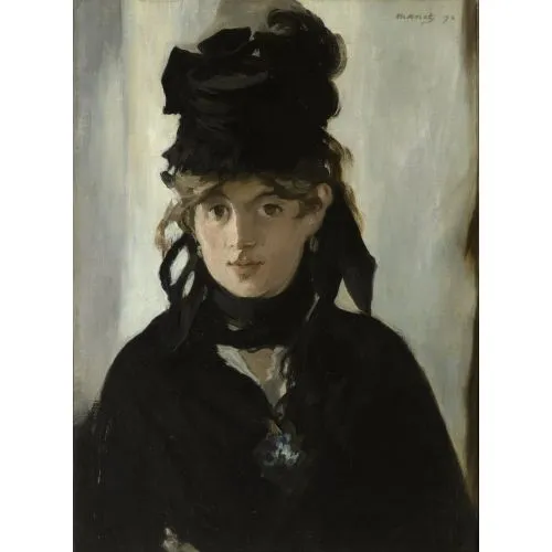 Edouard Manet, Berthe Morisot With A Bouquet Of Violets Edouard Manet, Berthe Morisot With A Bouquet Of Violets